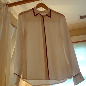 J. Crew Silk Buttondown